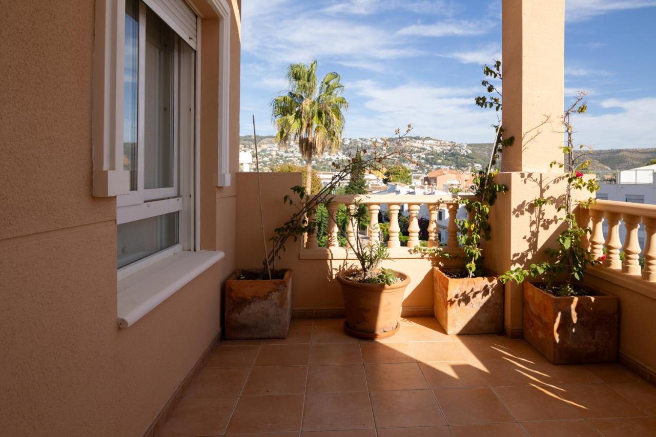 Javea Terraza + Piscina + Vistas Al Mar Platja de Larenal Extérieur photo