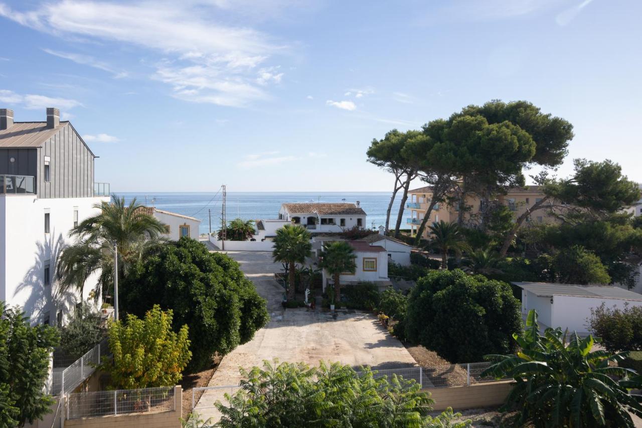 Javea Terraza + Piscina + Vistas Al Mar Platja de Larenal Extérieur photo
