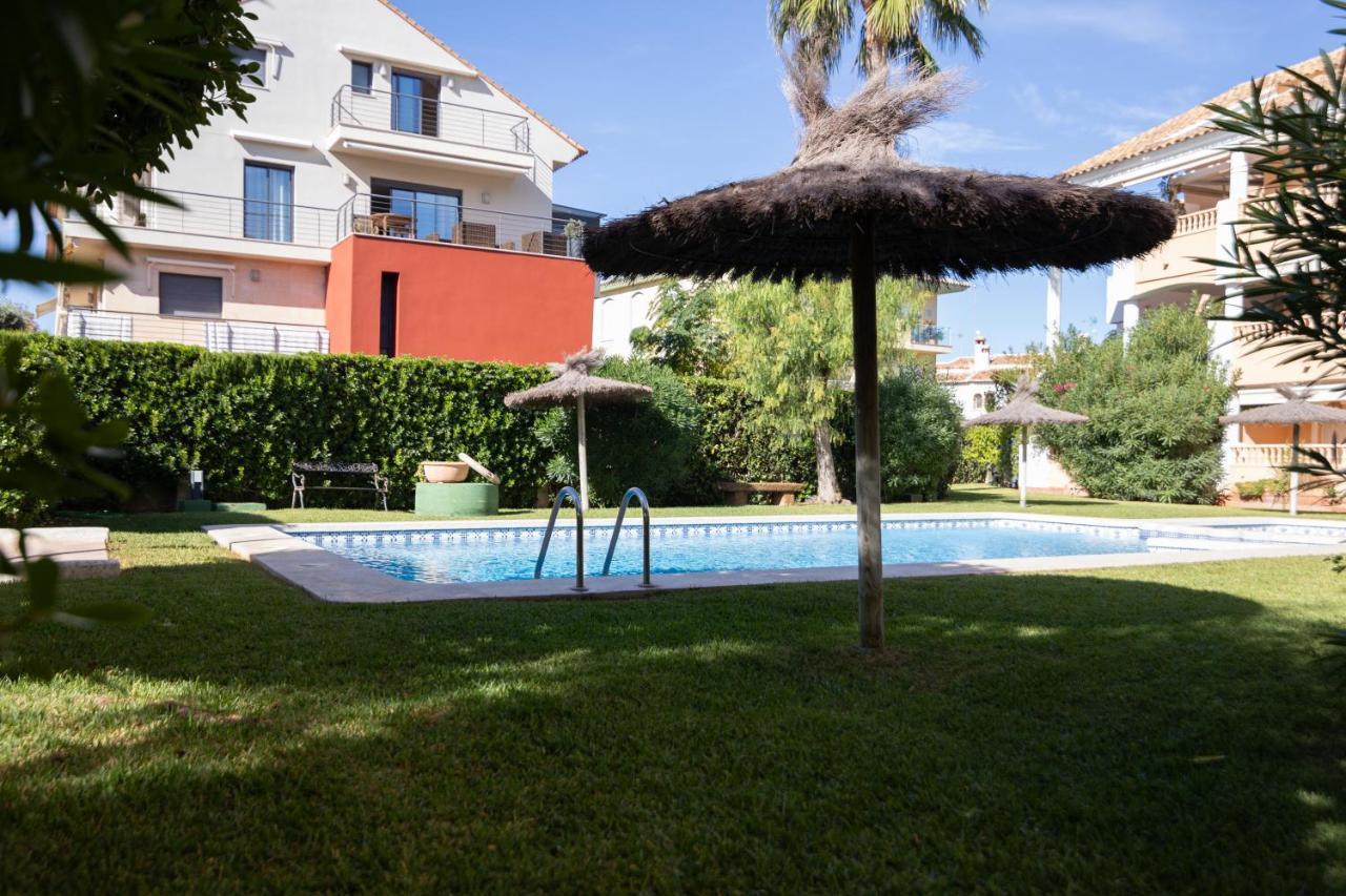 Javea Terraza + Piscina + Vistas Al Mar Platja de Larenal Extérieur photo