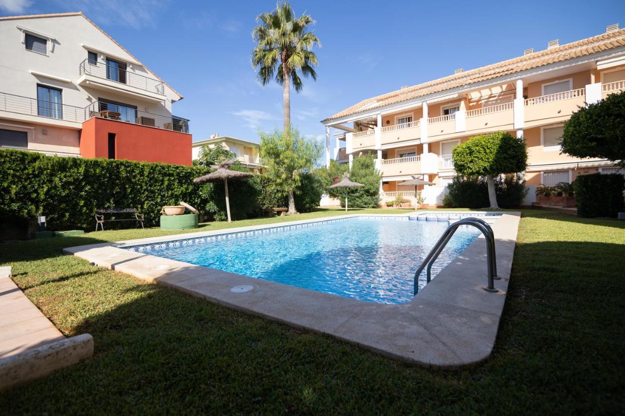 Javea Terraza + Piscina + Vistas Al Mar Platja de Larenal Extérieur photo